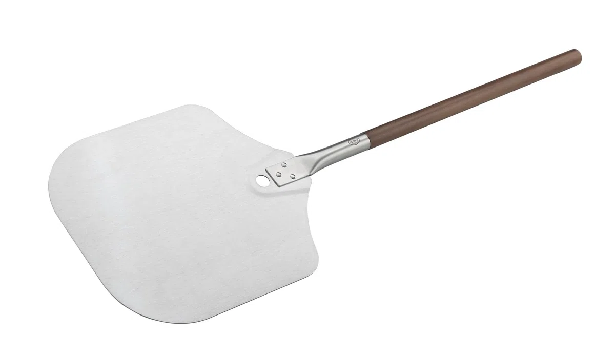 RÖSLE Set per pizza al barbecue con 3 accessori inclusi, pietra refrattaria, pala per infornare la pizza e coltello per pizze e focacce, per preparare una pizza croccante come con il forno a legna