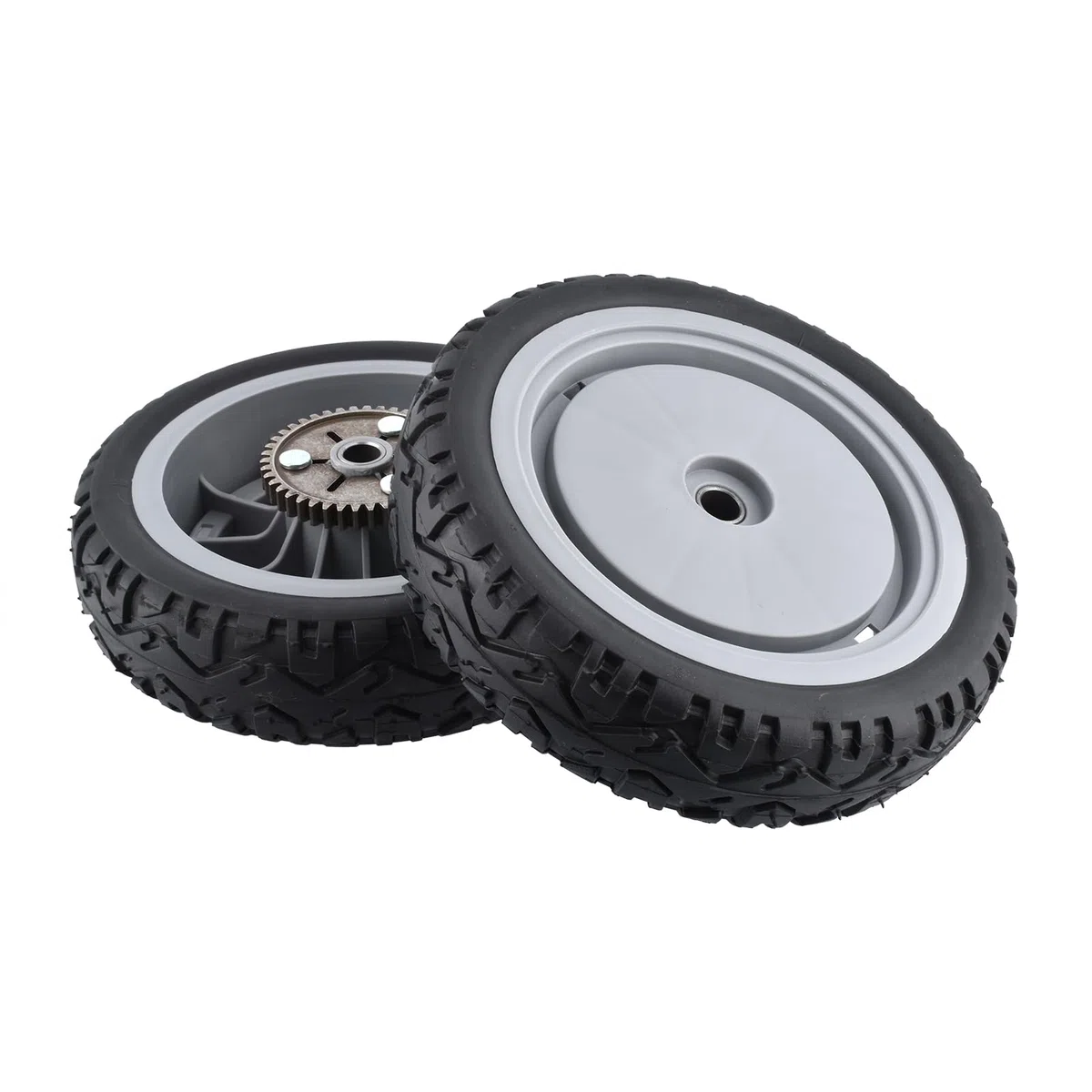 Ruota posteriore per tosaerba da 8 pollici per Toro Super Recycler 107-3709 20381 20384 20383 21381 Tosaerba, 2 pezzi