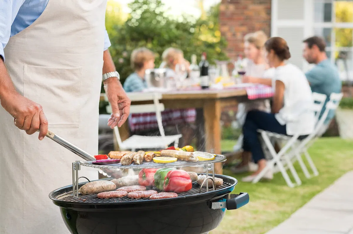 onlyfire Griglia di Cottura Espandibile in Acciaio Inox per Griglie a carbonella e in Ceramica, Griglia di Riscaldamento per Large Big Green Egg, Weber Kettle Grill, Kamado Joe Classic