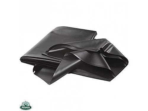 PERAGA Telo per LAGHETTI 4X4 mq in PVC Nero Spessore 0,5MM