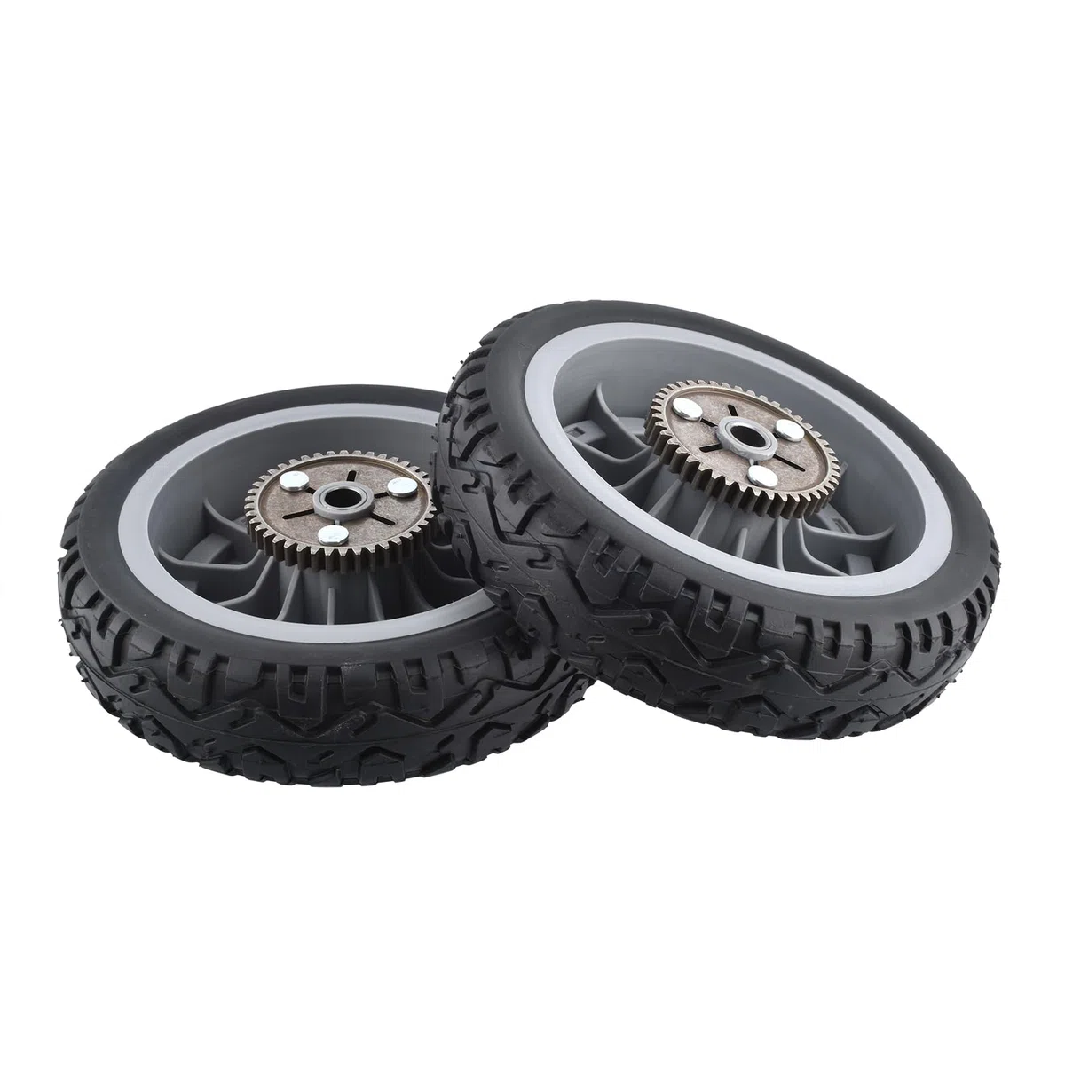 Ruota posteriore per tosaerba da 8 pollici per Toro Super Recycler 107-3709 20381 20384 20383 21381 Tosaerba, 2 pezzi