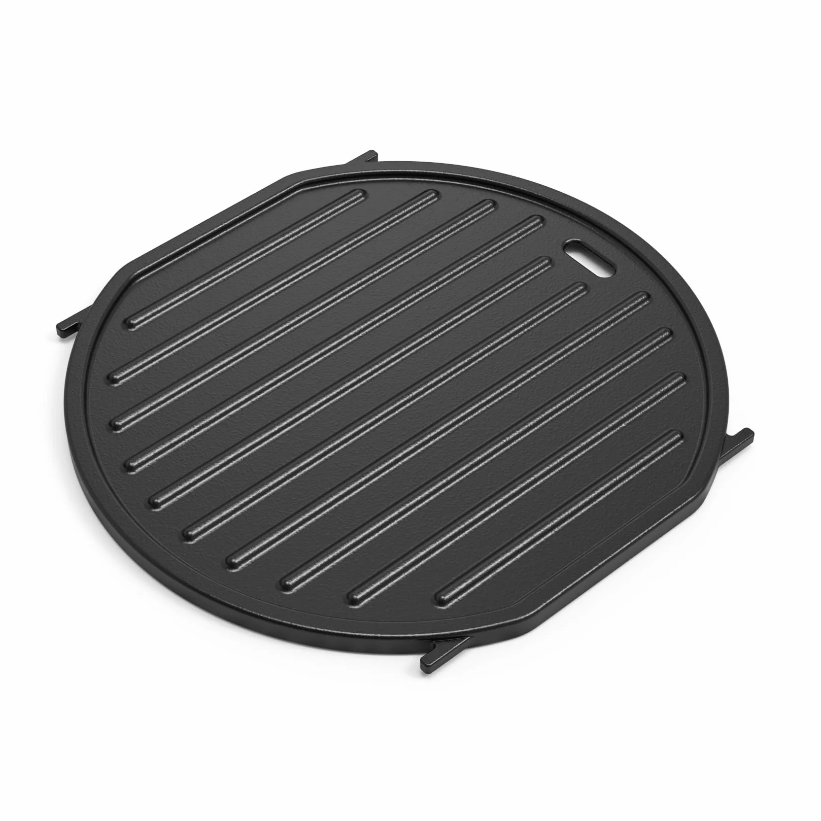 onlyfire Piastra in Ghisa per Weber Gourmet BBQ System, Piastra Reversibile per Weber 57 Kettle Grill, Spirit II 200/300 e Genesis II GS4 System, Inserto Piastra di Ricambio per Weber 64830