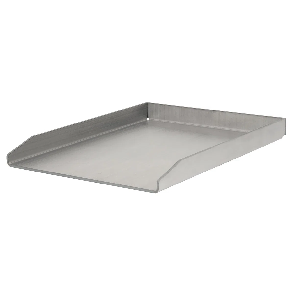 BBQ-Toro Piastra per grill in acciaio inox, Plancha, rettangolare, 30 x 40 cm, universale e massiccia, piastra di cottura per grill a carbone e a gas e altro ancora