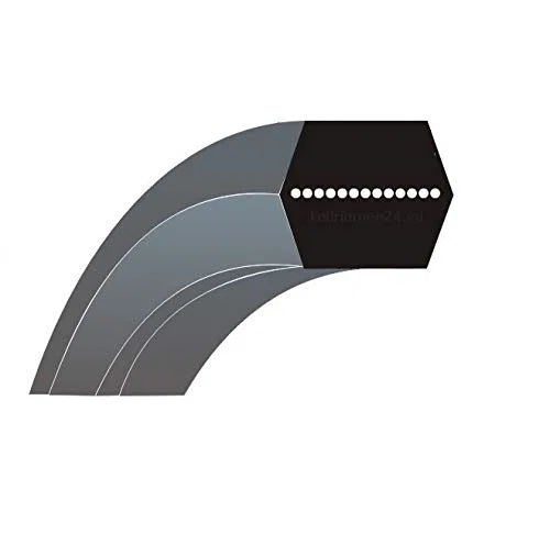 Cinghia trapezoidale AA112 per tosaerba da 107 cm con uscita posteriore