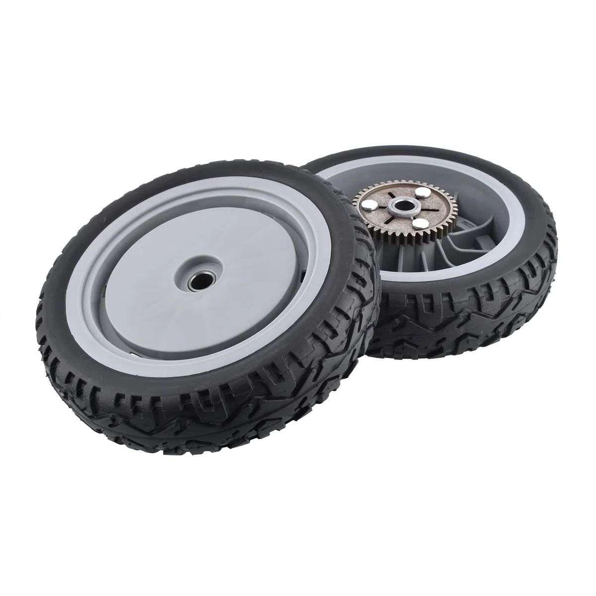 Ruota posteriore per tosaerba da 8 pollici per Toro Super Recycler 107-3709 20381 20384 20383 21381 Tosaerba, 2 pezzi