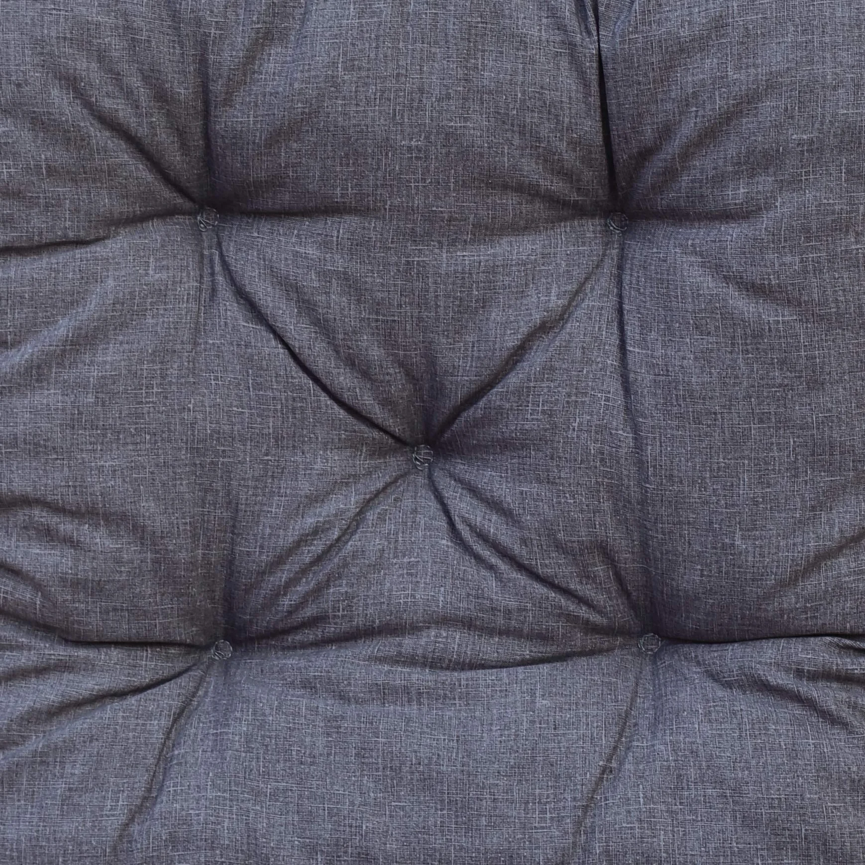 Chicreat Cuscino da panchina, grigio chiaro, 120 x 50 x 8 cm