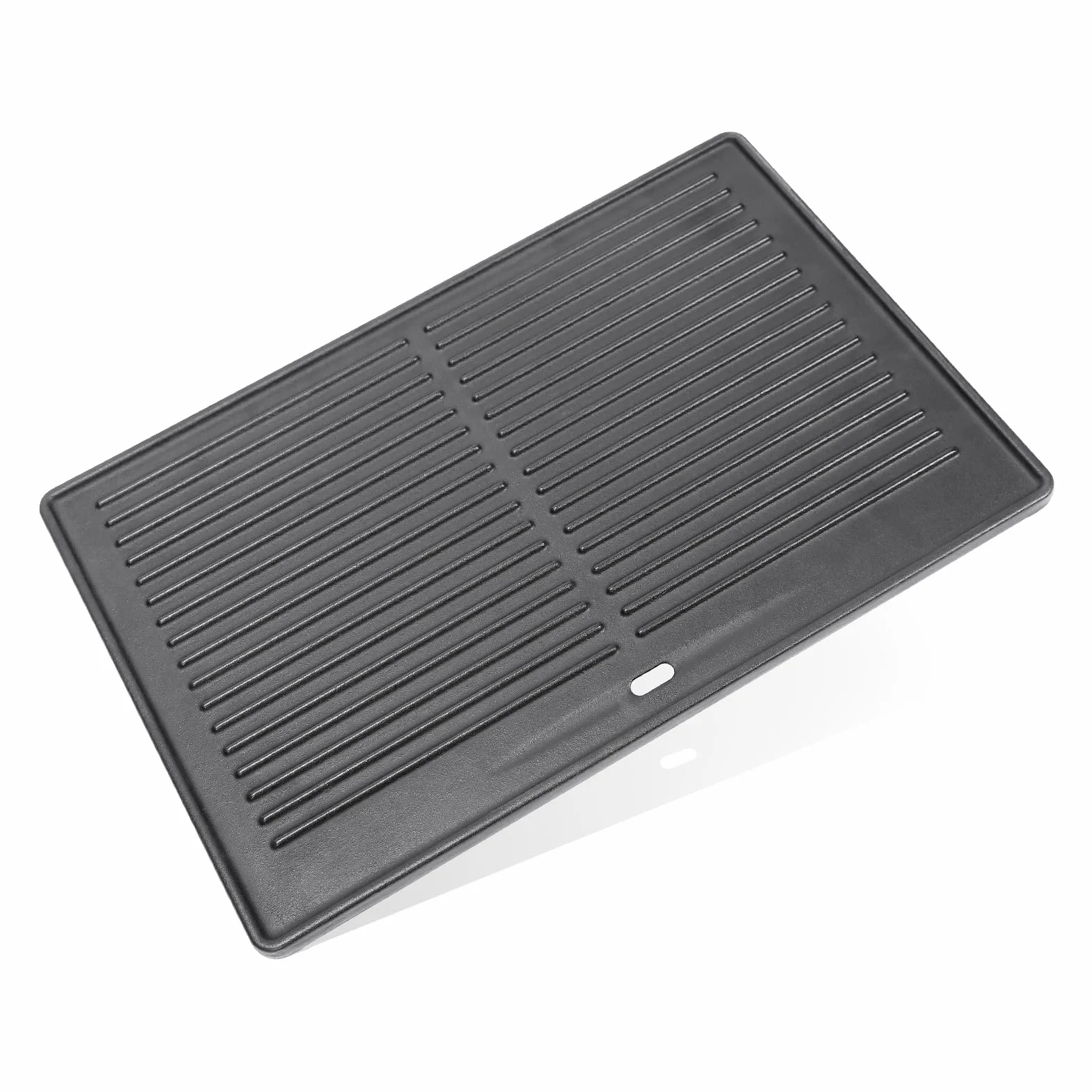 Denmay Piastra per barbecue in ghisa, 41,5 x 27,5 cm, per Tepro Toronto, TAINO Hero XL, Activa Angular, EL Fuego Montreal, EL Fuego Ontario, piastra universale plancha