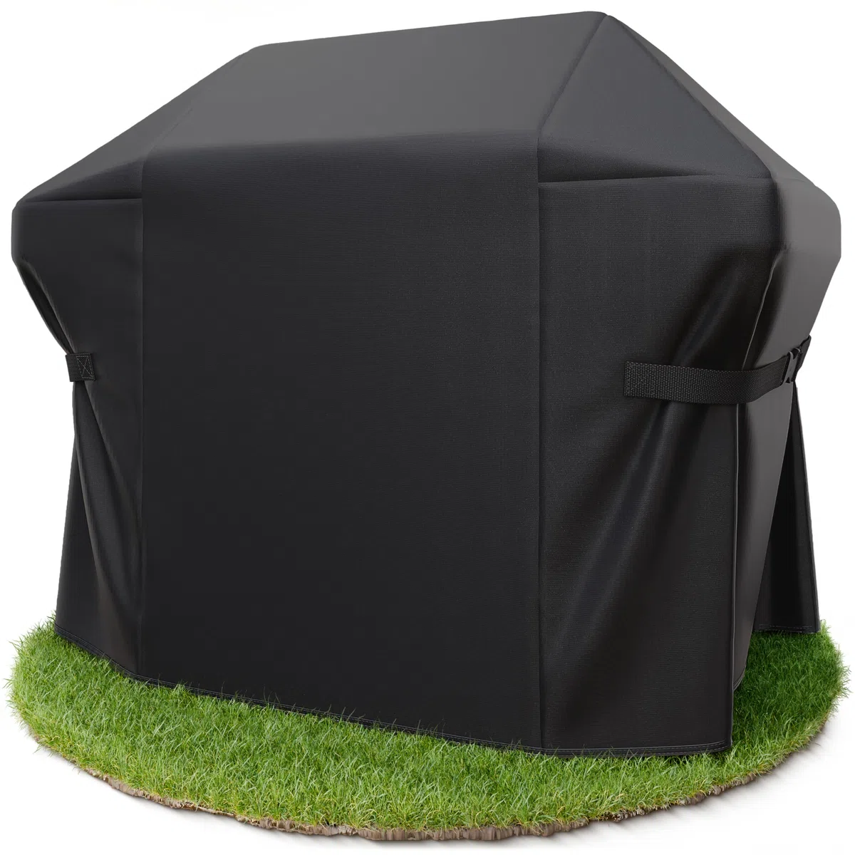 AMZBBQ® Copertura per barbecue di alta qualità, resistente alle intemperie, 150 x 120 x 75 cm, copertura impermeabile al 100% per barbecue a gas, resistente ai raggi UV, con rivestimento di alta