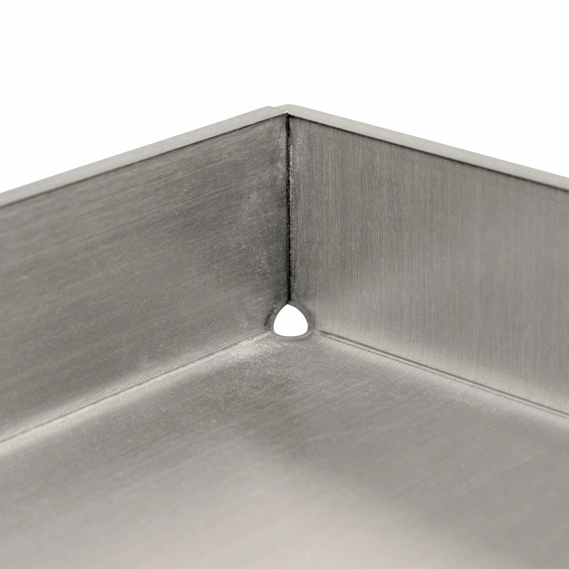 BBQ-Toro Piastra per grill in acciaio inox, Plancha, rettangolare, 26 x 44,5 cm, universale e massiccia, piastra di cottura per grill a carbone e a gas e altro ancora