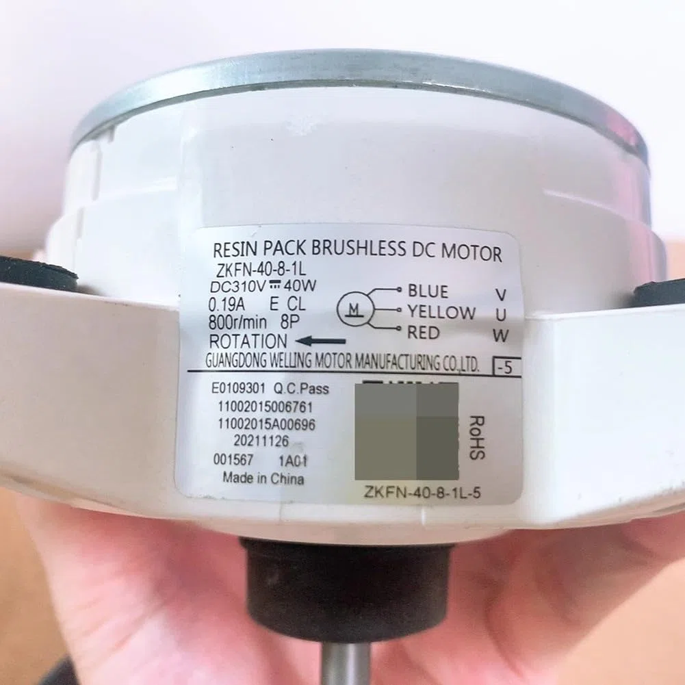Per AUX Per Motore Ventola Di Raffreddamento Motore ZKFN-40-8-1L Condizionatore D'aria Midea