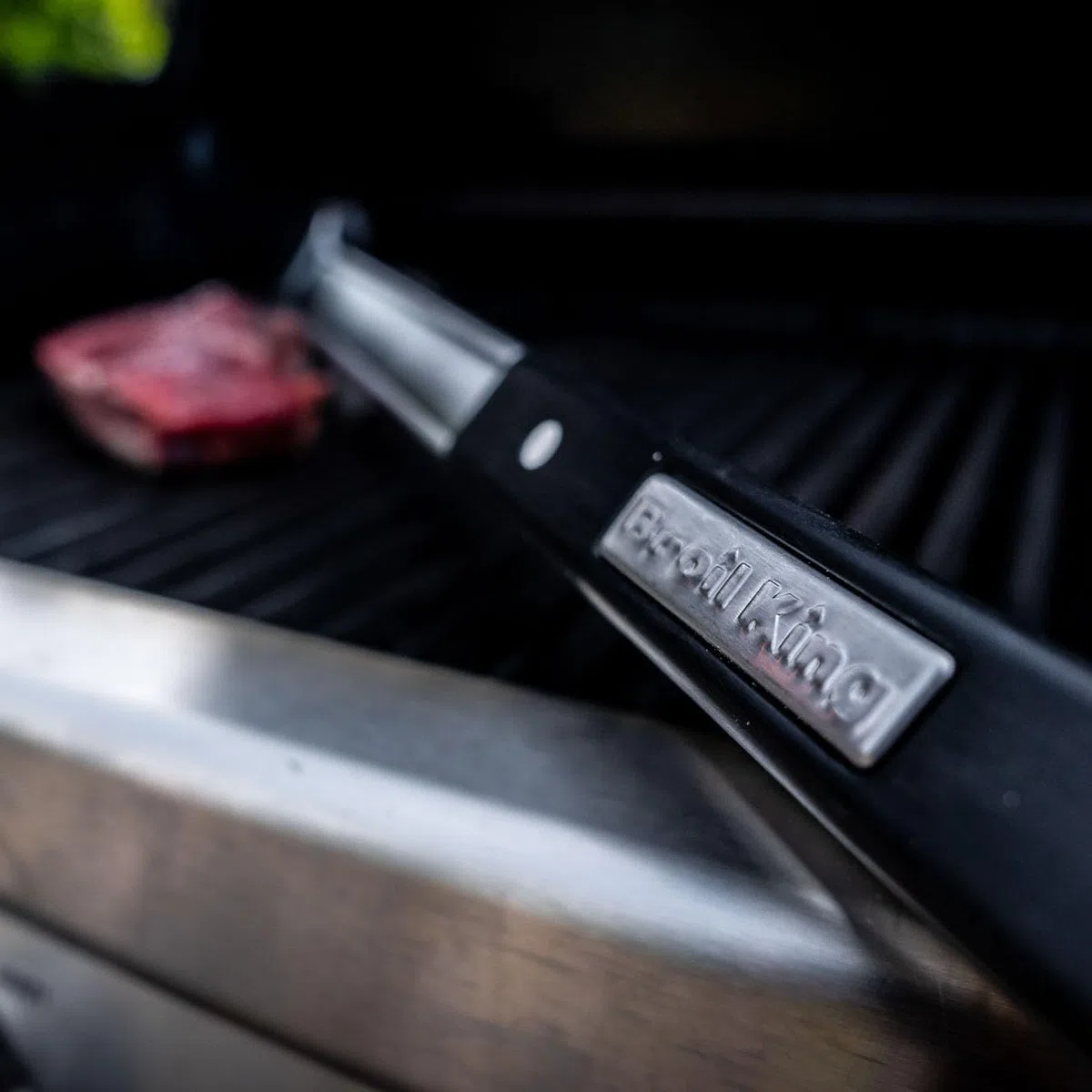 Broil King 64112 Pinza Imperial SS, Argento, Nero