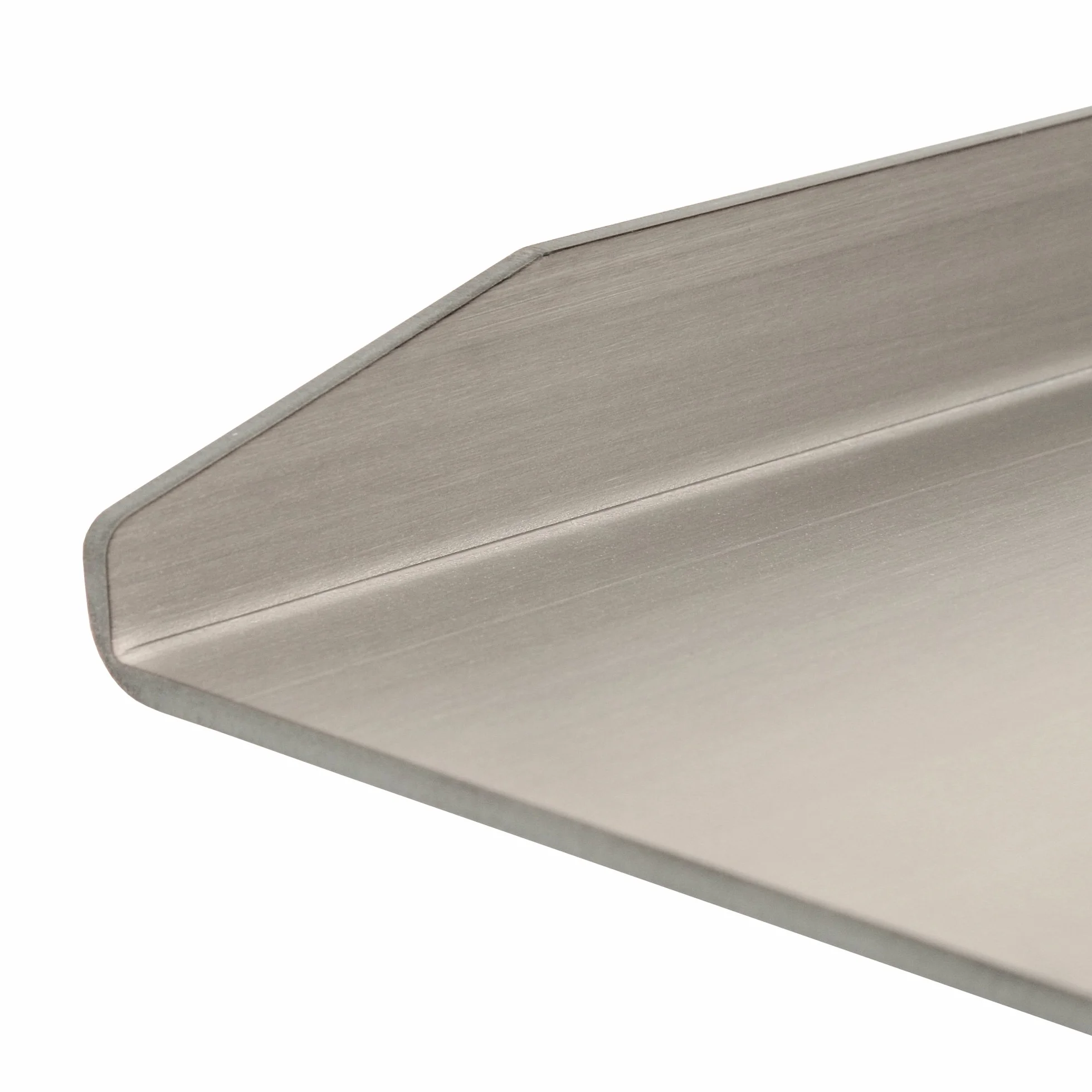 BBQ-Toro Piastra per grill in acciaio inox, Plancha, rettangolare, 26 x 44,5 cm, universale e massiccia, piastra di cottura per grill a carbone e a gas e altro ancora