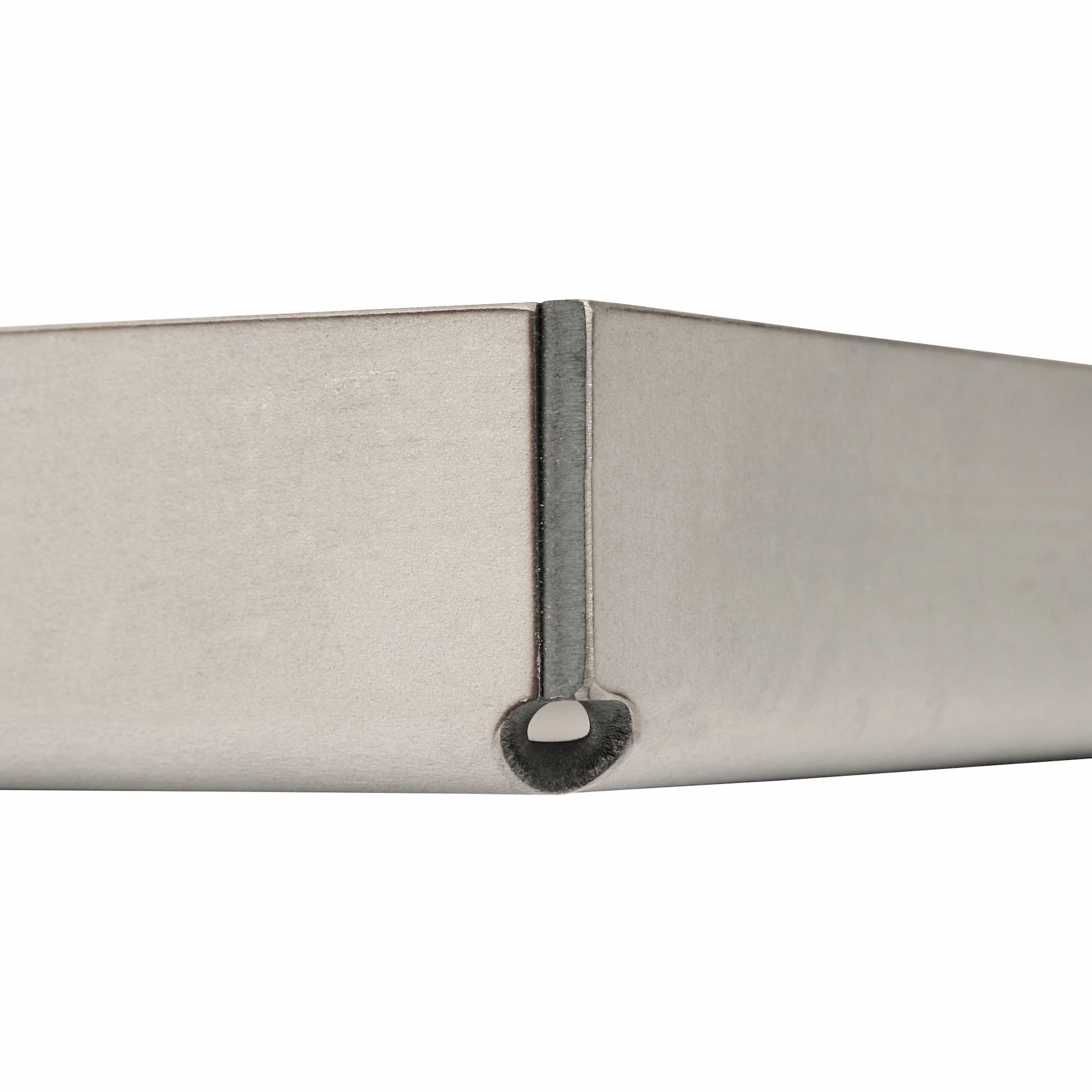 BBQ-Toro Piastra per grill in acciaio inox, Plancha, rettangolare, 26 x 44,5 cm, universale e massiccia, piastra di cottura per grill a carbone e a gas e altro ancora