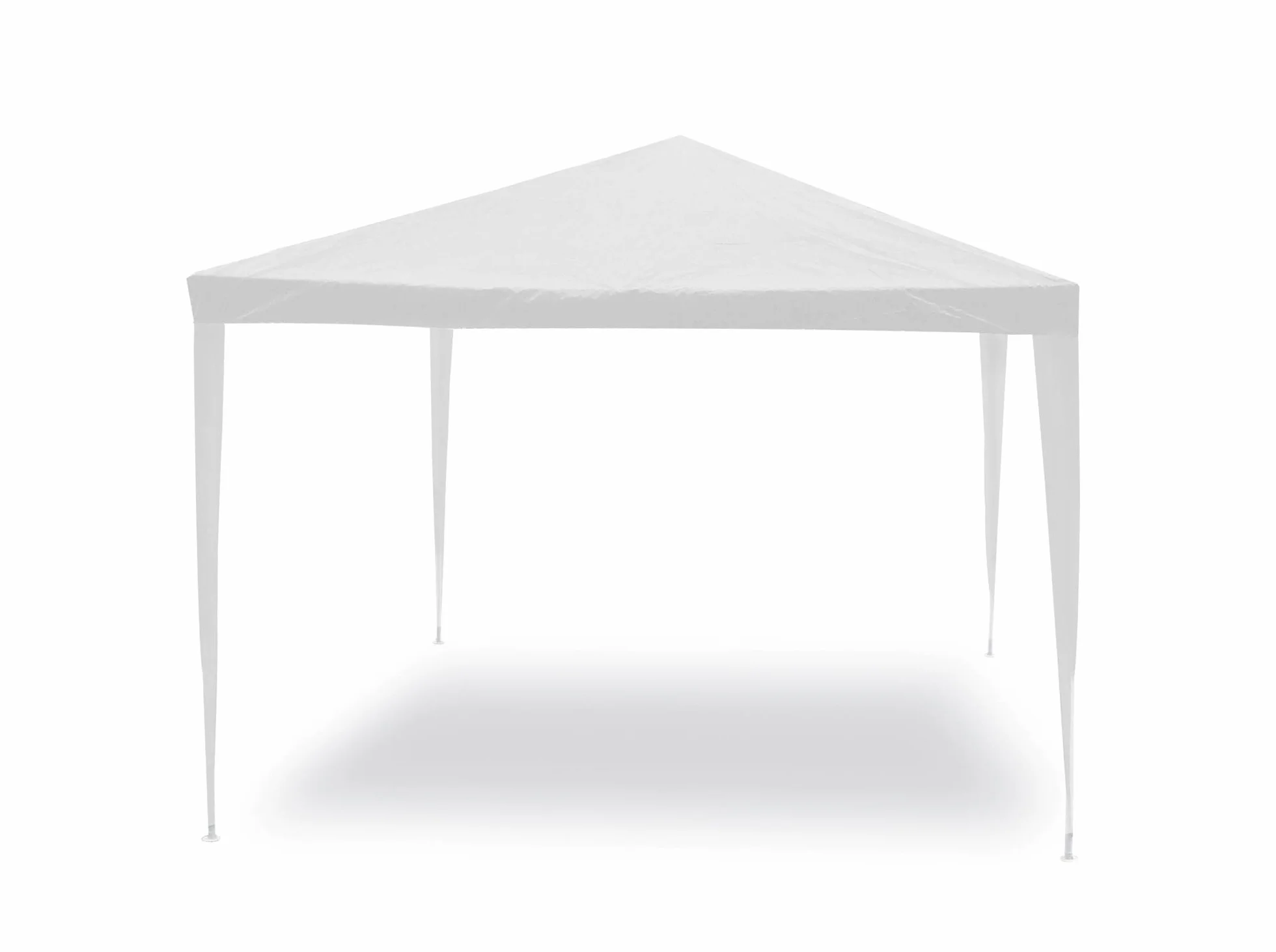 Linea Garden Friend G1617006 Gazebo facile, Struttura in acciaio copertura in pe, 110 gr/m², 3x4 m bianco