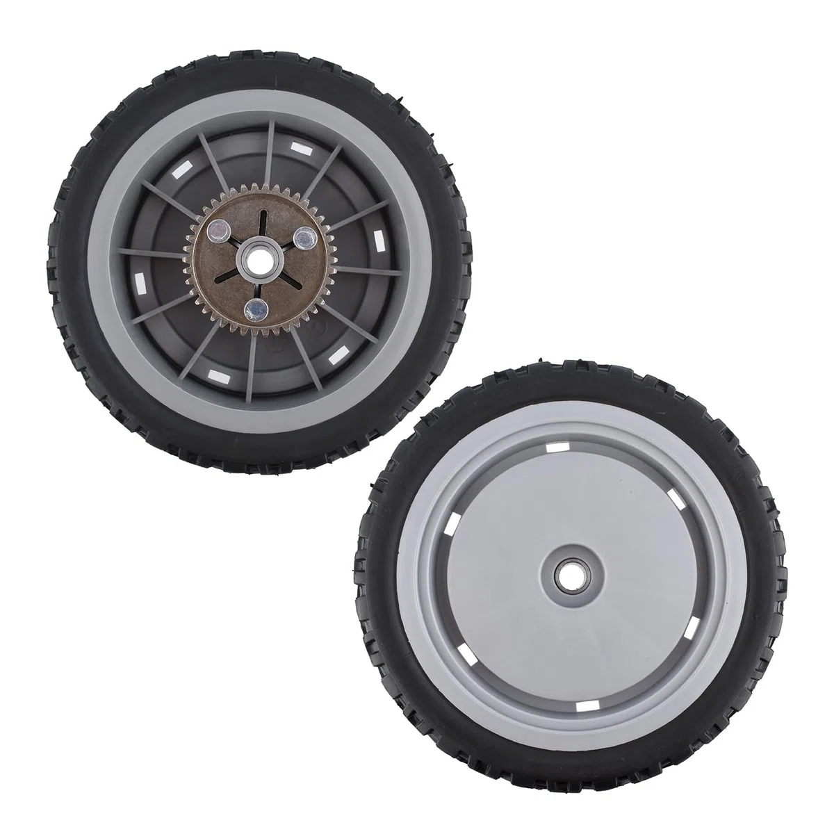 Ruota posteriore per tosaerba da 8 pollici per Toro Super Recycler 107-3709 20381 20384 20383 21381 Tosaerba, 2 pezzi