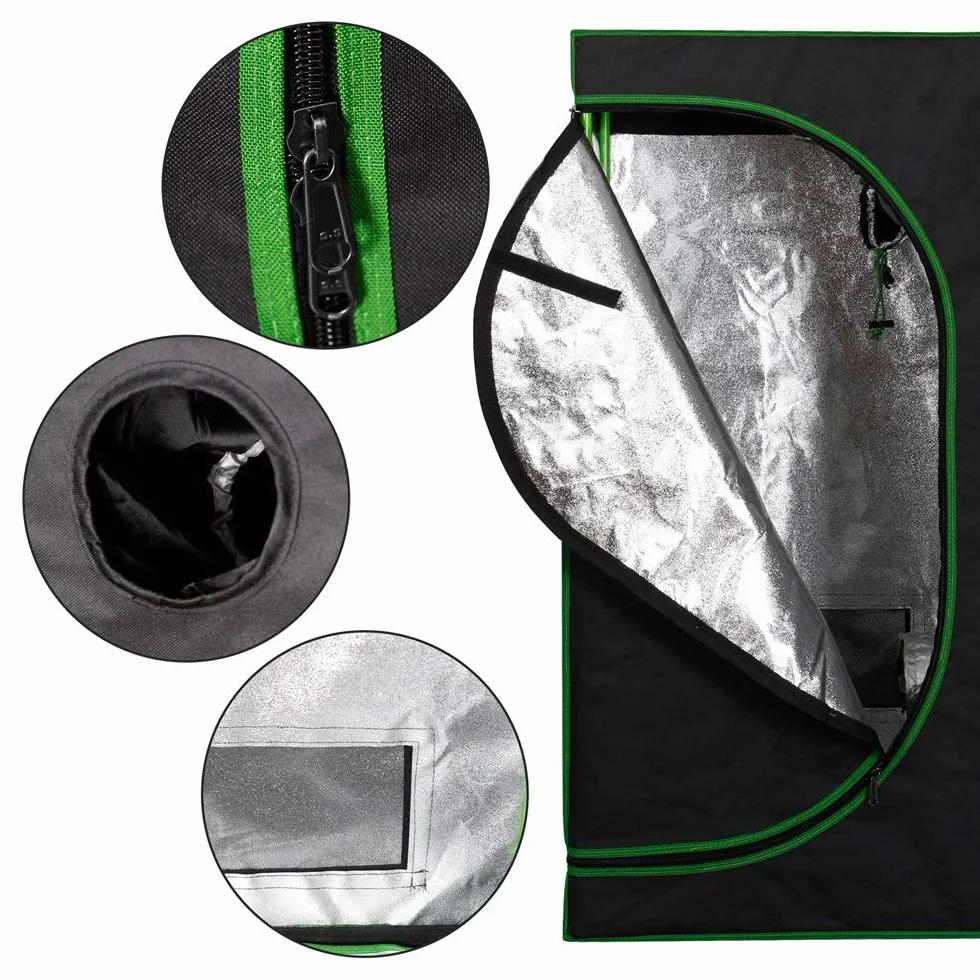 Kingpower 14 Taglie Grow Tent Box Interno Serra Coltiva la Tenda Idroponica Gabinetto di Alevamento, Dimensione:40 x 40 x 120 cm (01)