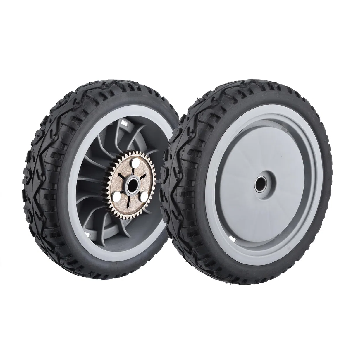 Ruota posteriore per tosaerba da 8 pollici per Toro Super Recycler 107-3709 20381 20384 20383 21381 Tosaerba, 2 pezzi