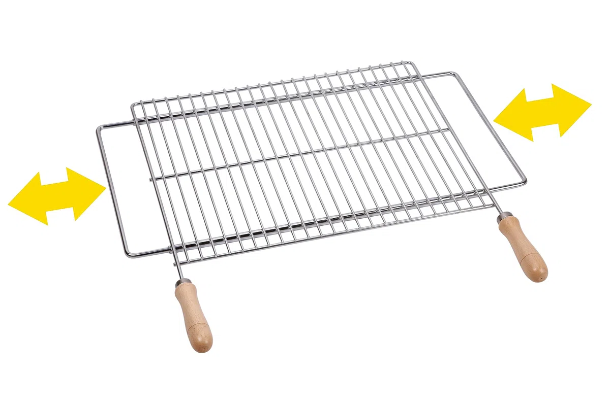 Sauvic 8160400 Griglie, Acciaio, 600x400 mm