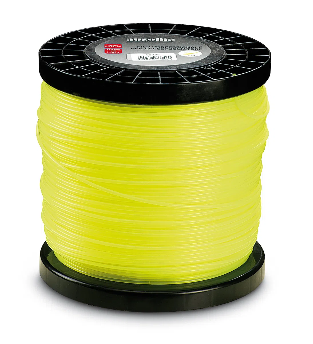 AUSONIA - Bobina di Filo per decespugliatore Tondo Giallo 3,0 mm x 2 kg