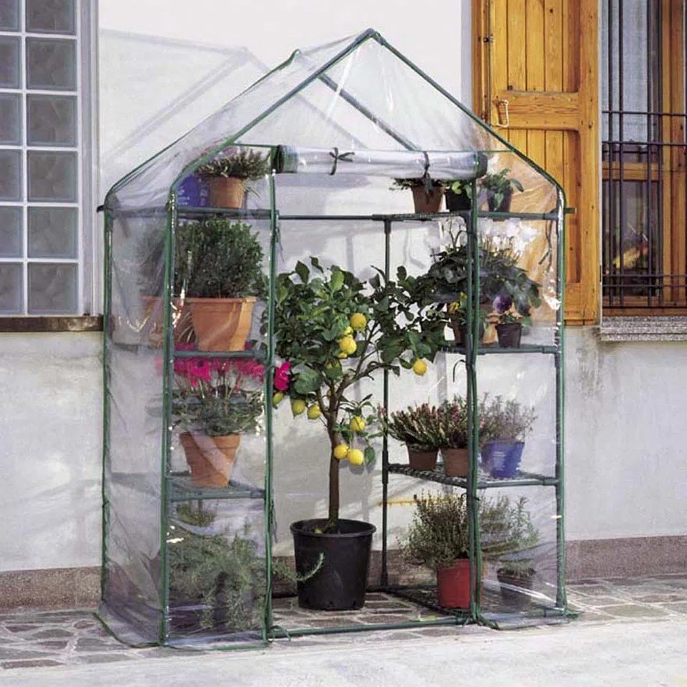 Serra in Kit con 8 Ripiani IBISCUS 140x73x200h cm